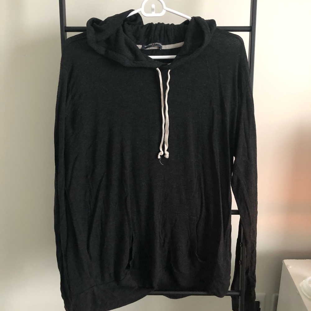 Charcoal Thin T-Shirt Sweatshirt
